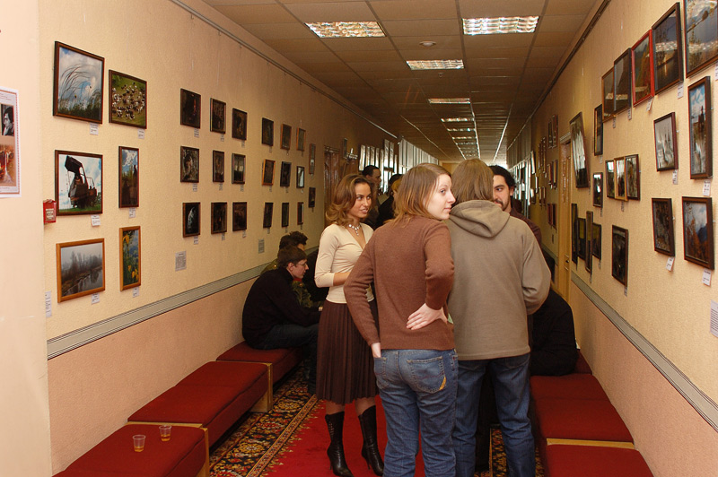 Открытие выставки в Некрасовке